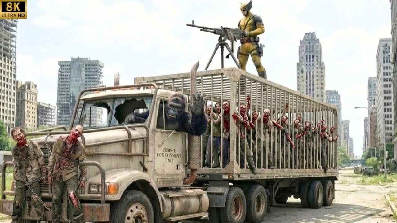 King Kong and Wolverine vs. Zombie Apocalypse: The Real Power in The City Emerges
