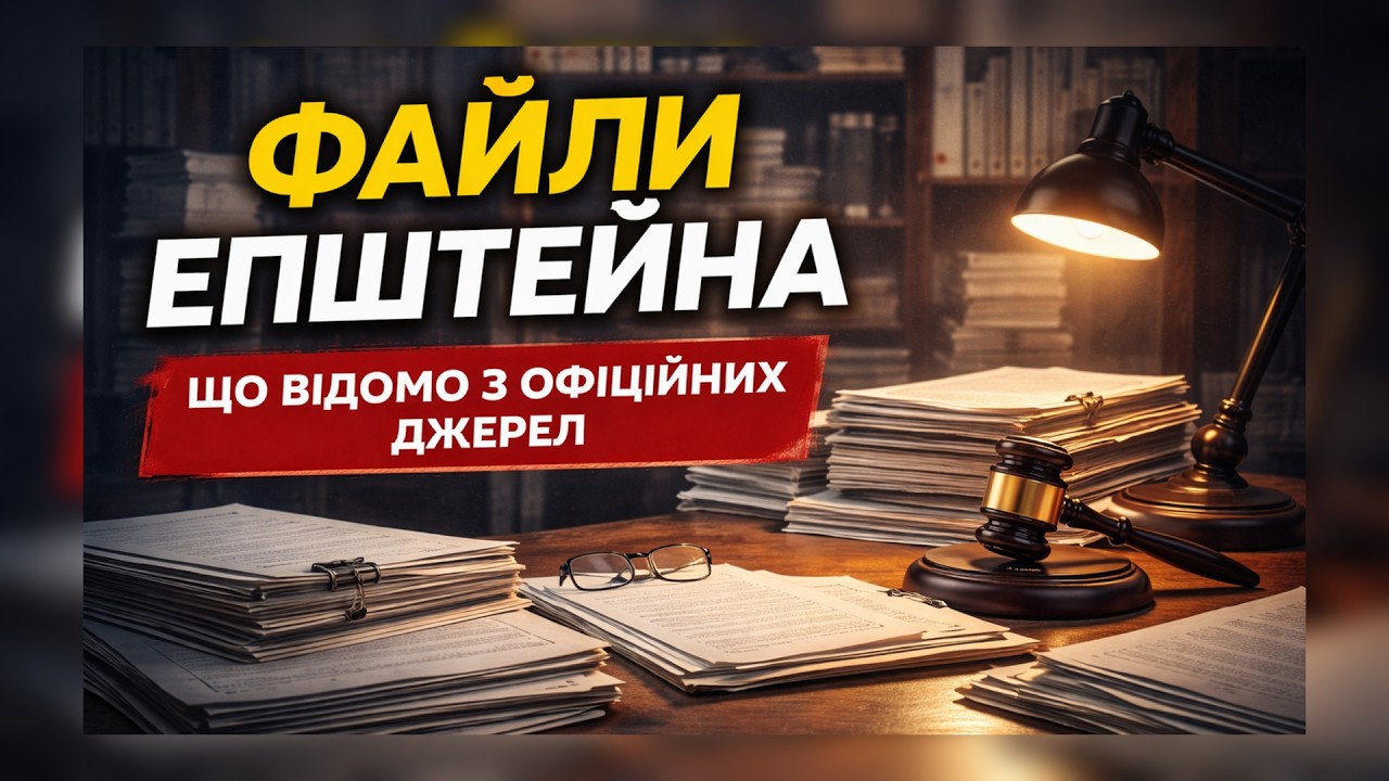 ✅ Файли Епштейна: що відомо з офіційних джерел