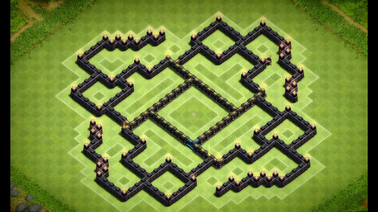 Clash of Clans - Epic Town Hall 8 Farming Base (Aeolus 2) Speed Build