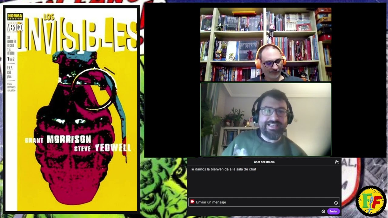 FFF 05x20. Los Invisibles: Di que quieres una revolución de Grant Morrison, Yeowell y Jill Thompson