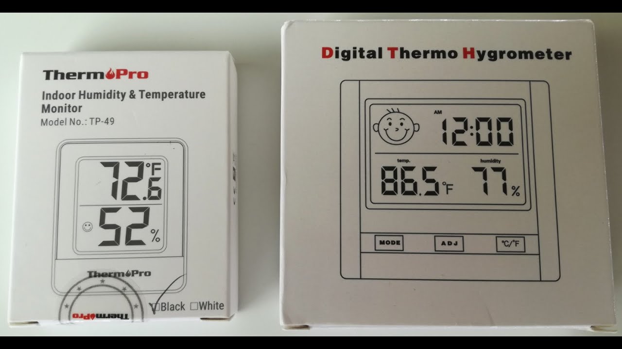 Цифровой термометр гигрометр / Digital Thermometer Hygrometer / Лучшие товары с Aliexpress для дома