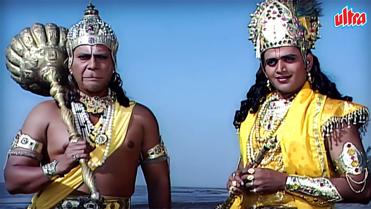 भगवान कृष्णा ने बजरंगबली और अर्जुन के दिये अपने वास्तविक रूप में दर्शन  | Mahabali Hanuman 292