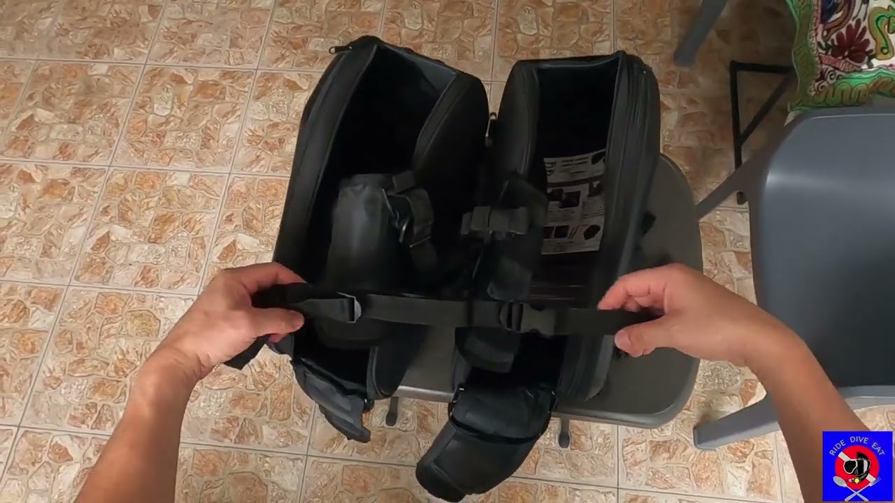 Komine Motorcycle Saddle Bag
