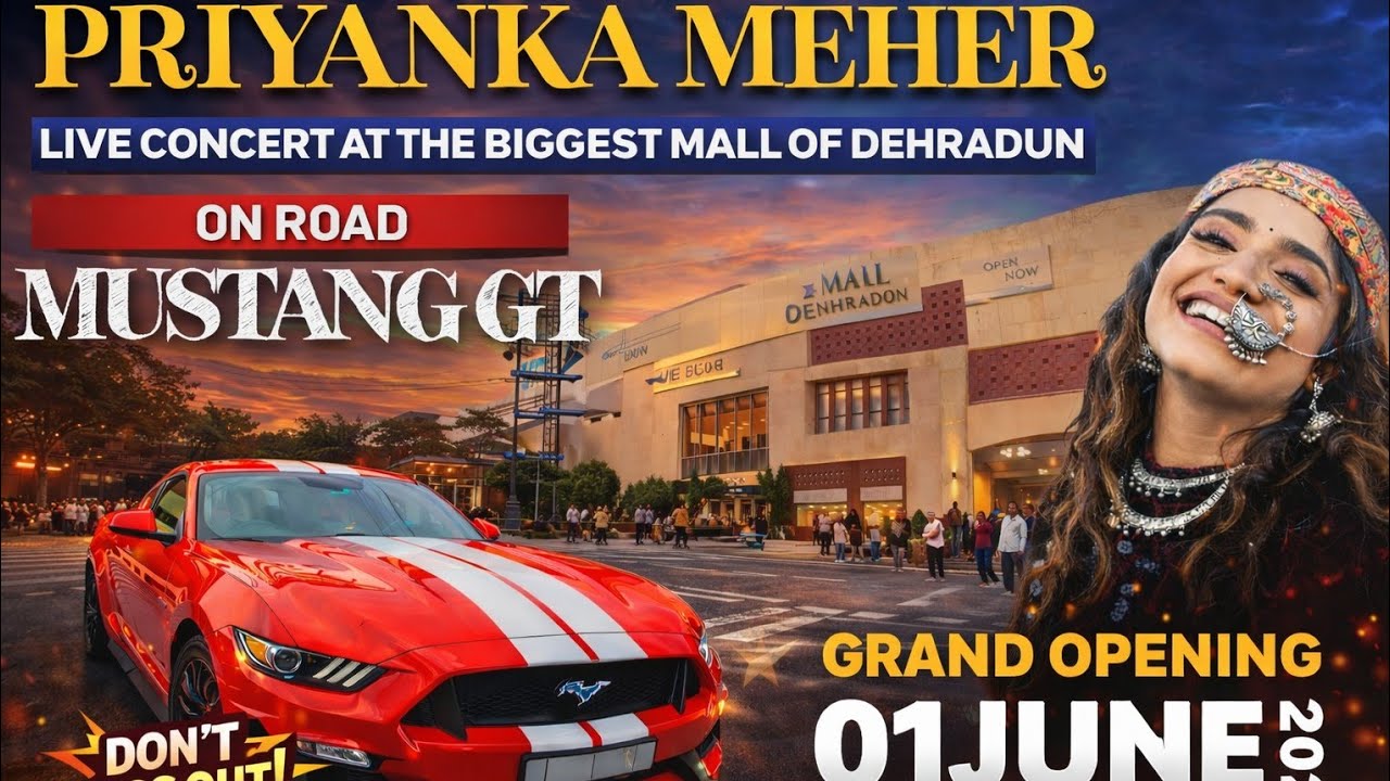 Mall of Dehradun | Grand Opening with Priyanka Meher live