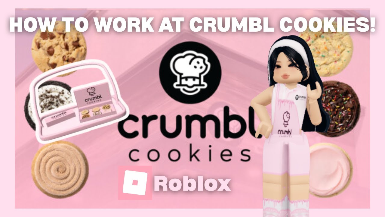 HOW TO WORK AT CRUMBL COOKIES IN ROBLOX! (Tutorial) | #crumblcookies #roblox #tutorial