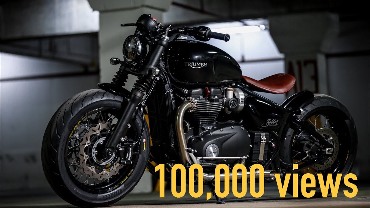 Triumph Bobber ล้อโต เบรค Beringer ครบชุด ท่อ Motone