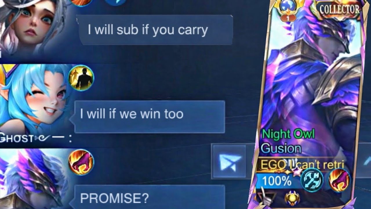 I ASKED MY TEAMMATES TO SUBSCRIBE ME IF WE WON… THIS HAPPENED | Mobile Legends Bang Bang 