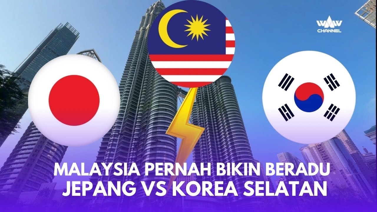 GARA-GARA MALAYSIA❗️JEPAN & KOREA SELATAN PERNAH Beradu Kekuatan Pembangunan