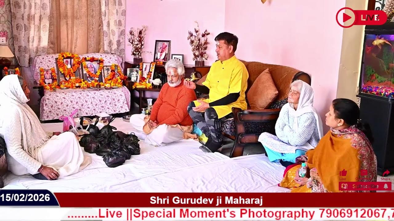 🔴LIVE I| POOJA RISHIKESH || 15/02/2026