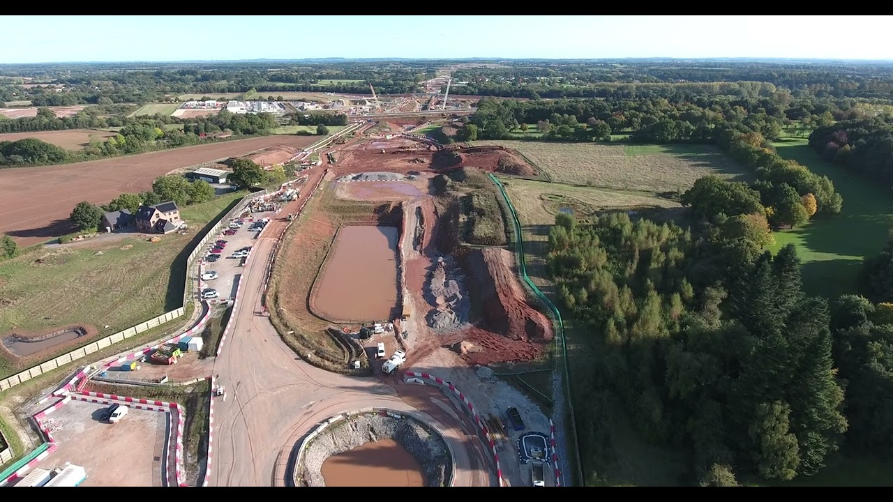 HS2 Route Kenilworth / Coventry gap - October 2024
