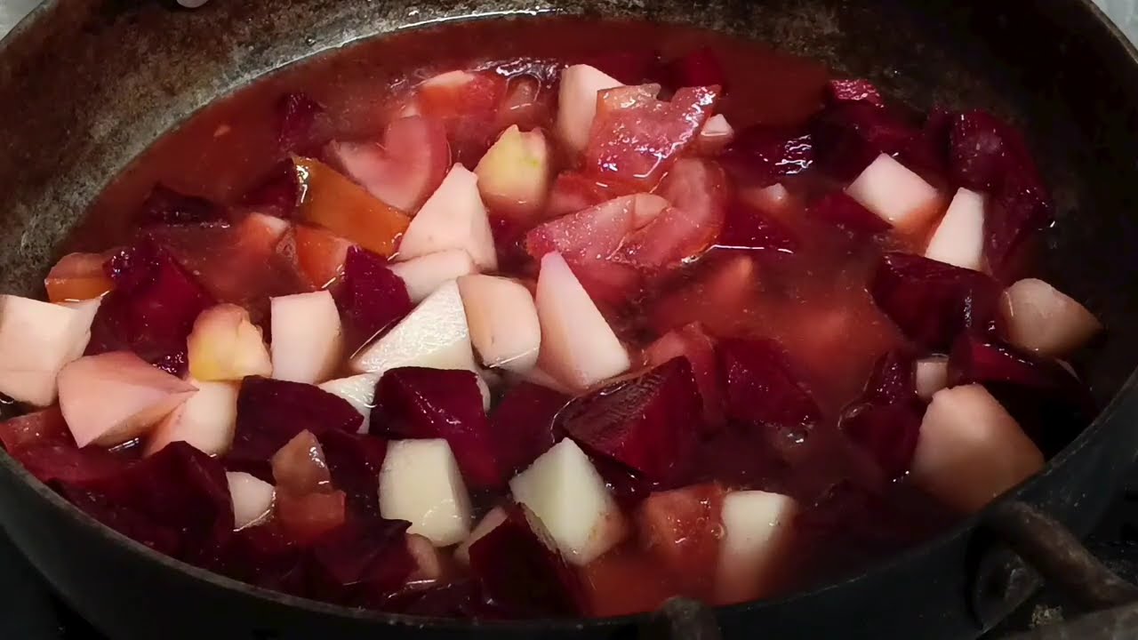 Beetroot and Aalu , tamatar ki piuree🤏 short 😍😘🥰