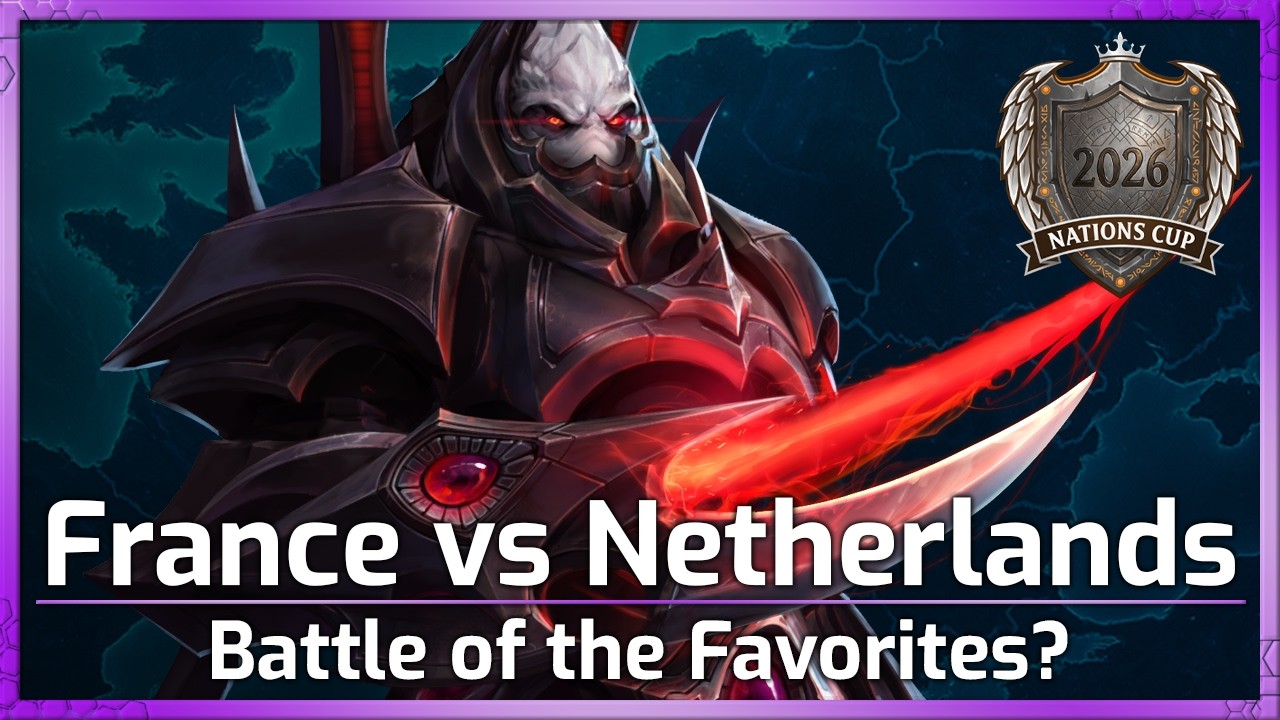 Francja kontra Holandia! Bitwa faworyt&oacute;w? - Puchar Narod&oacute;w - Heroes of the Storm