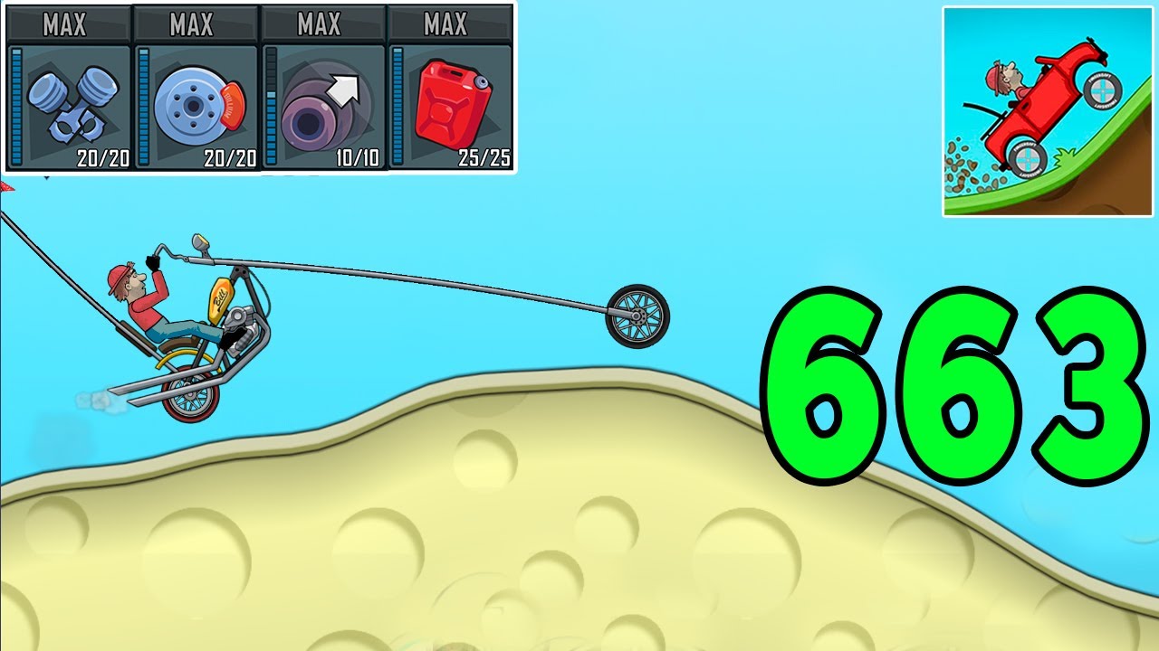 Hill Climb Racing - CHOPPER in DESERT - Gameplay Walkthrough Part 663 (Android,iOS)