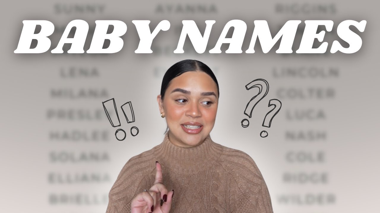 Baby Names I Love But Won't Be Using
