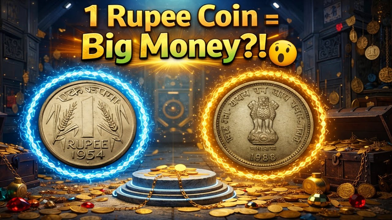 1954, 1950, 1962, 1988 – 1 Rupee Rare Coins Worth Big Money? 😲 | Hidden Treasure Coin Sale 2026