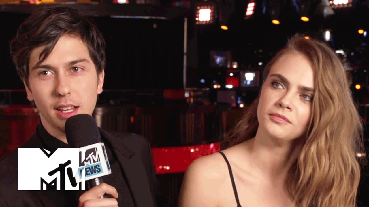 Nat Wolff & Cara Delevingne Talk 'Suicide Squad' & 'Spider-Man' Rumors | MTV News