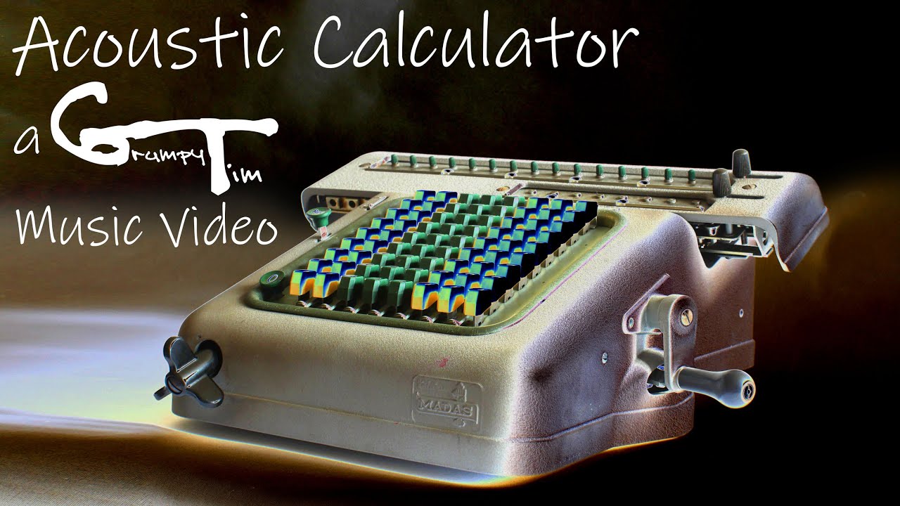 Synth Music Video - Acoustic Calculator - A GrumpyTim Music Video