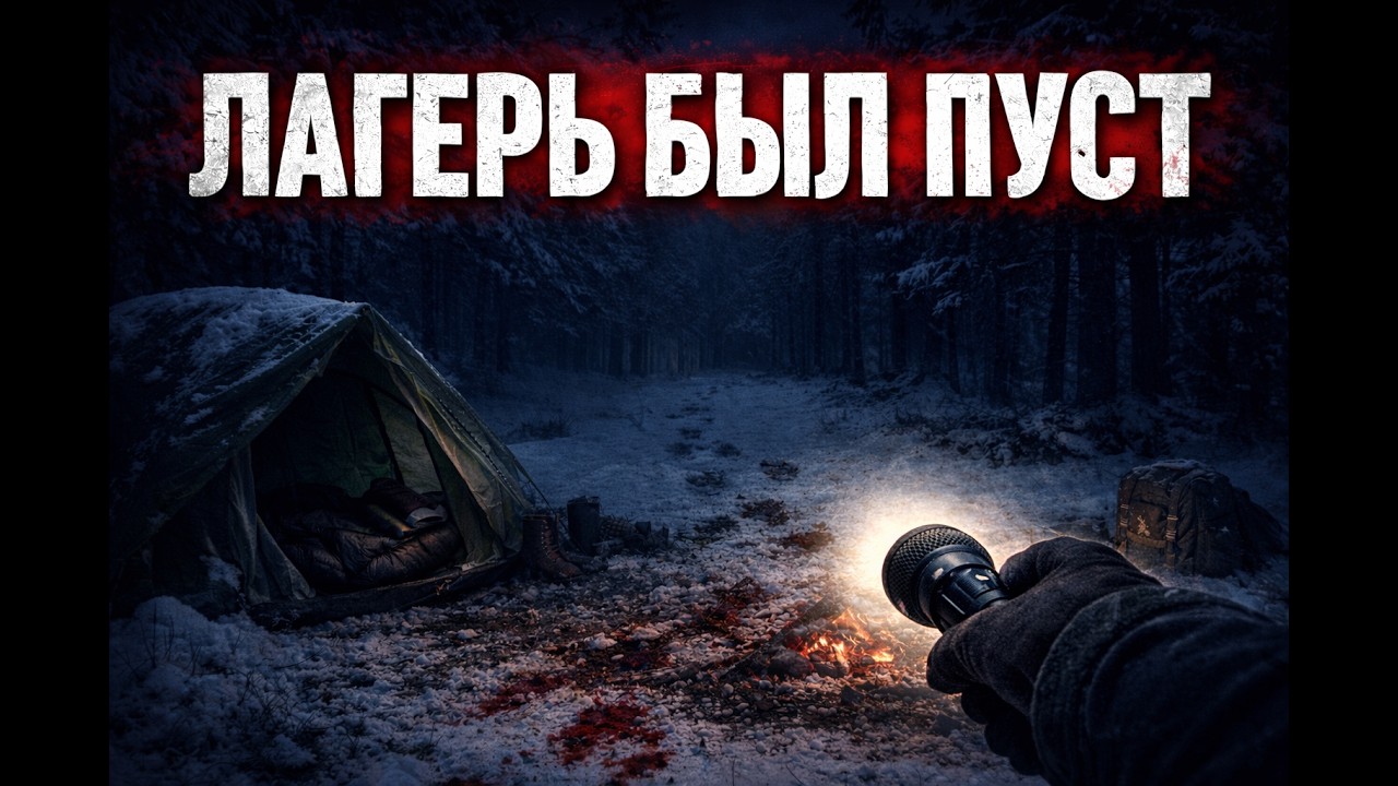НОЧЬ В ТАЙГЕ. утром лагерь был пустой #тайга#тайнасибири#исчезновение#ночьвтайге#рассказы#ужасы