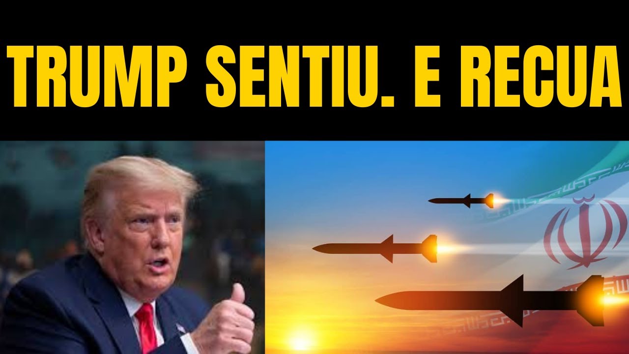 TRUMP FOI ENCURRALADO: IRÃ NEGOCIA ARMADO E SEM MEDO DA GUERRA