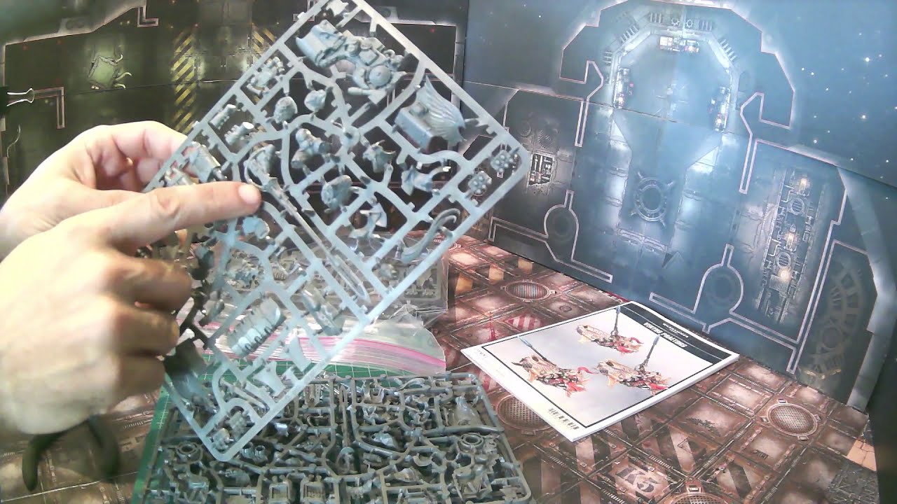 WHMS Как намагнитить Адептус Кустодес Вертус Преторс реактивные мотоциклы Warhammer 40k Kill Team...