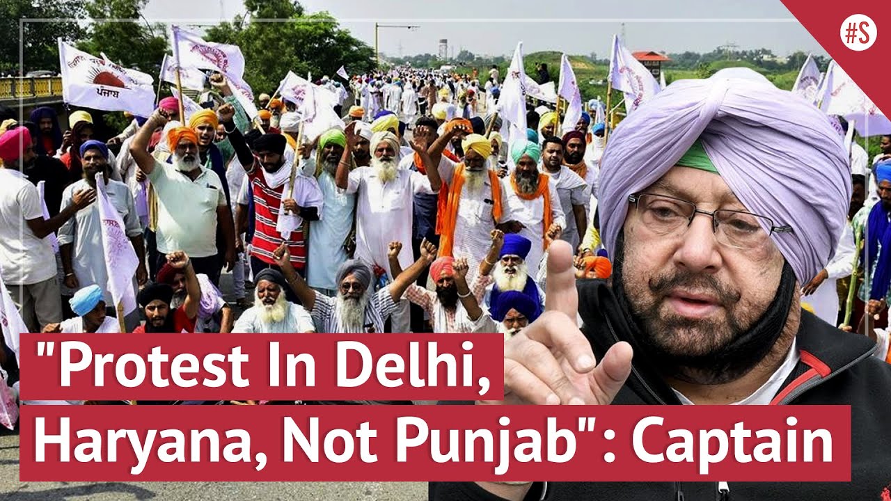 Why Damage Punjab Economy: Captain Amarinder Singh Asks Farmers To Protest In Delhi, Haryana | News
