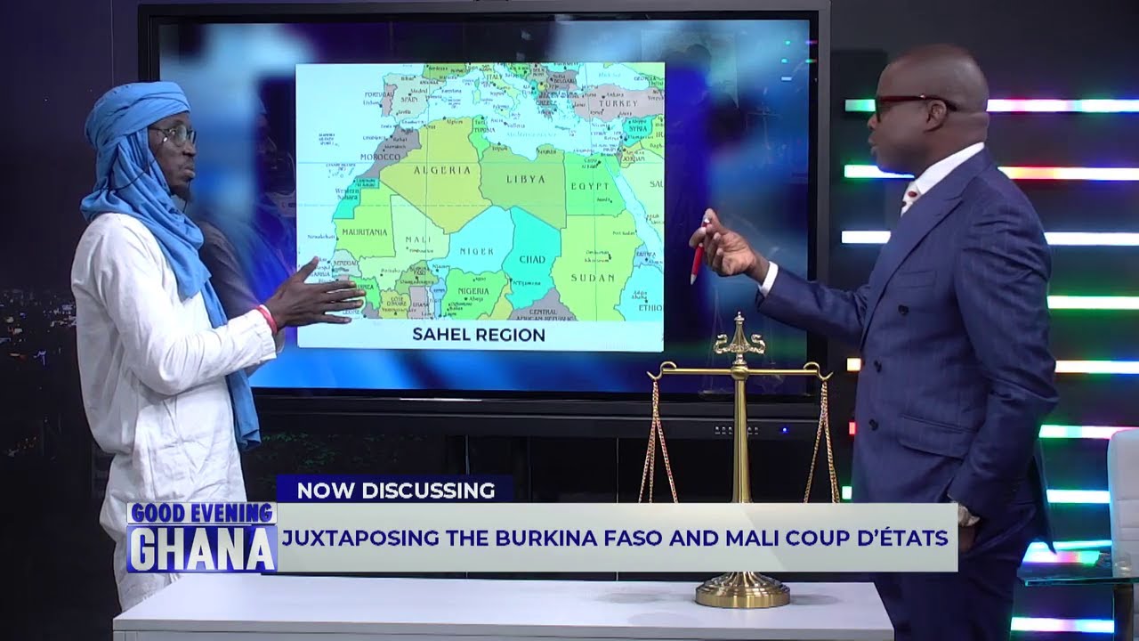 Discussing the Burkina Faso and Mali coup d'&eacute;tats with Alhassan Bello.