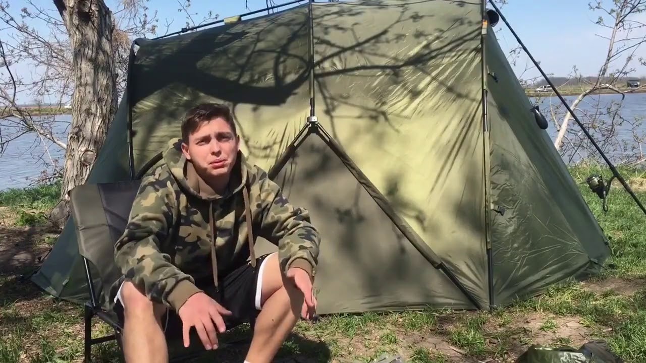 Палатка Prologic Cruzade session bivvy 2 w/overwrap - видео обзор