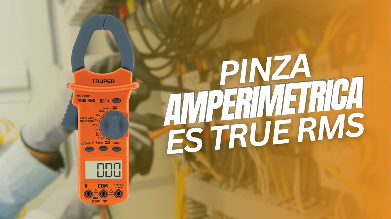 Pinza amperim&eacute;trica Truper 10404 / MUT-202 | Revisi&oacute;n y pruebas