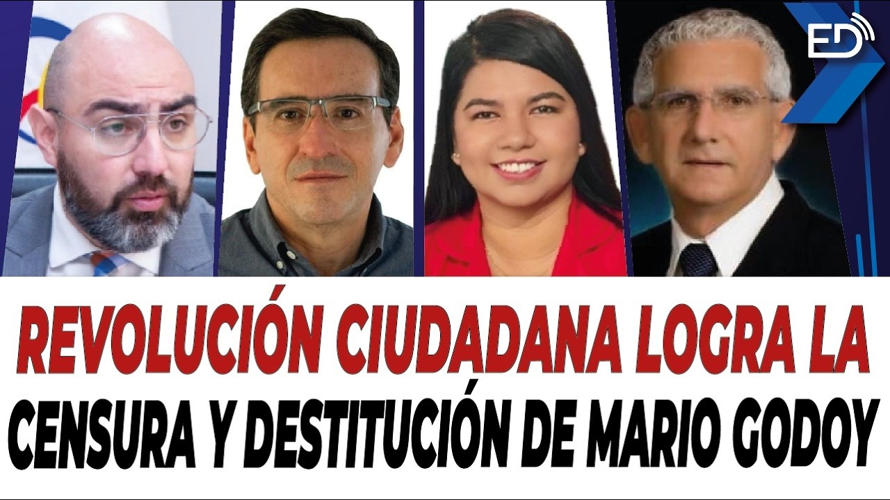 🔴 EN VIVO 🔴 Revolución Ciudadana logra la censura y destitución de Mario Godoy | 19/02/2026