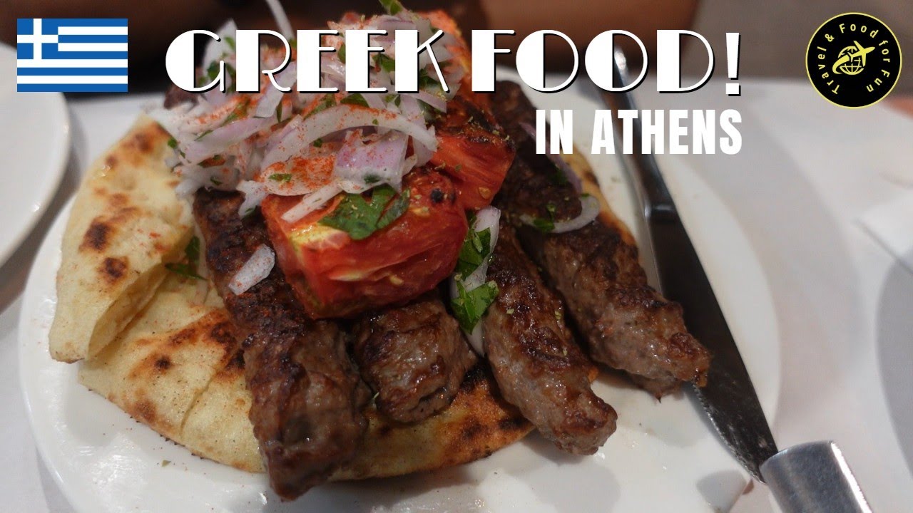 Greek Food in Athens 🇬🇷 Greece | Athens Food Tour 🇬🇷