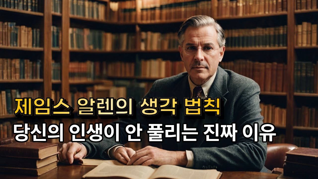 당신의 인생이 안 풀리는 진짜 이유,  제임스 알렌의 생각 법칙