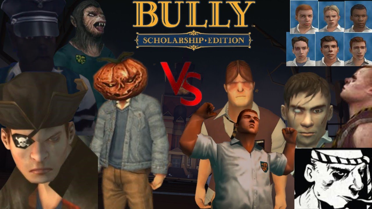 Bully SE: Team Monsters VS Bullies ( Max Stats / 200HP ) & Punks