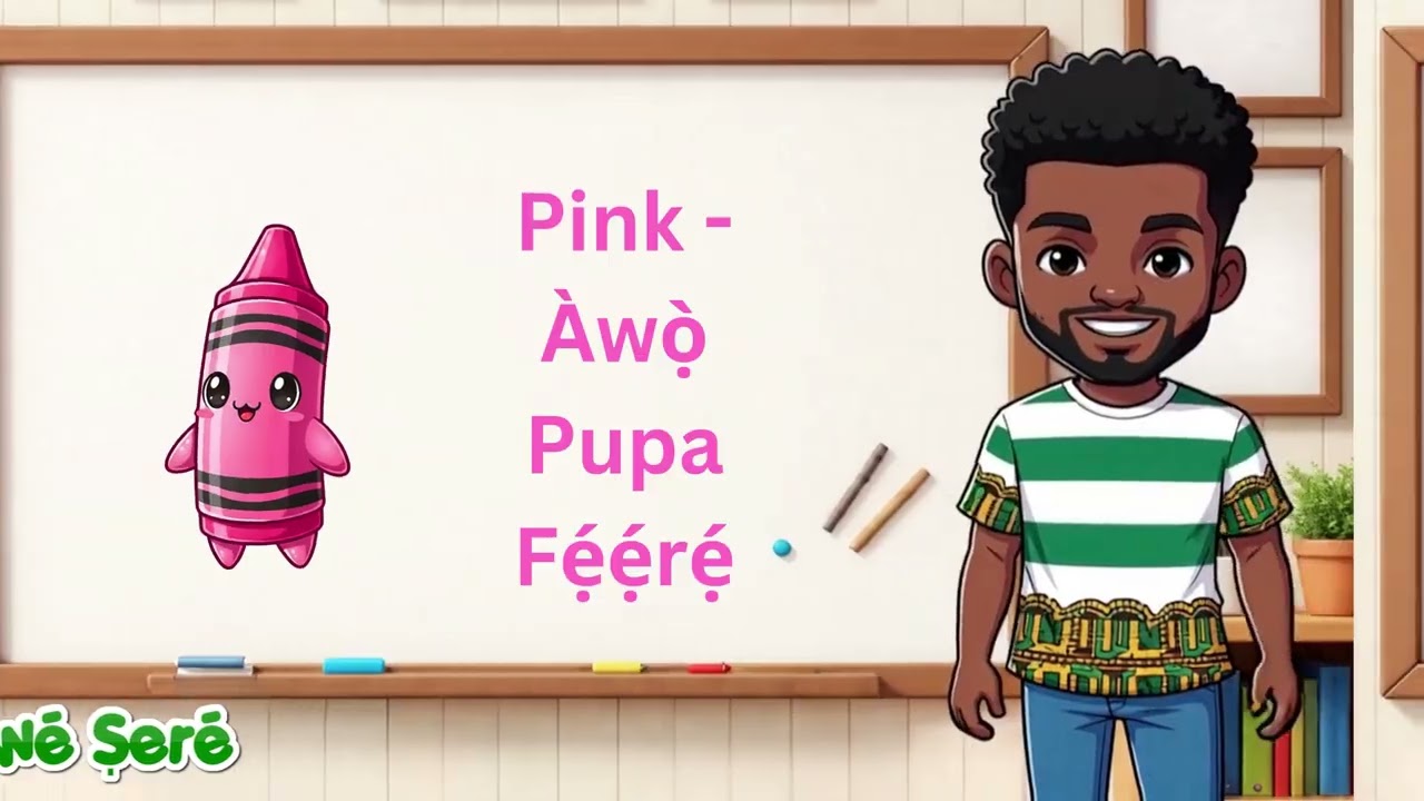 Yoruba Lessons for Kids | Alphabet, Colors and Numbers in Yoruba