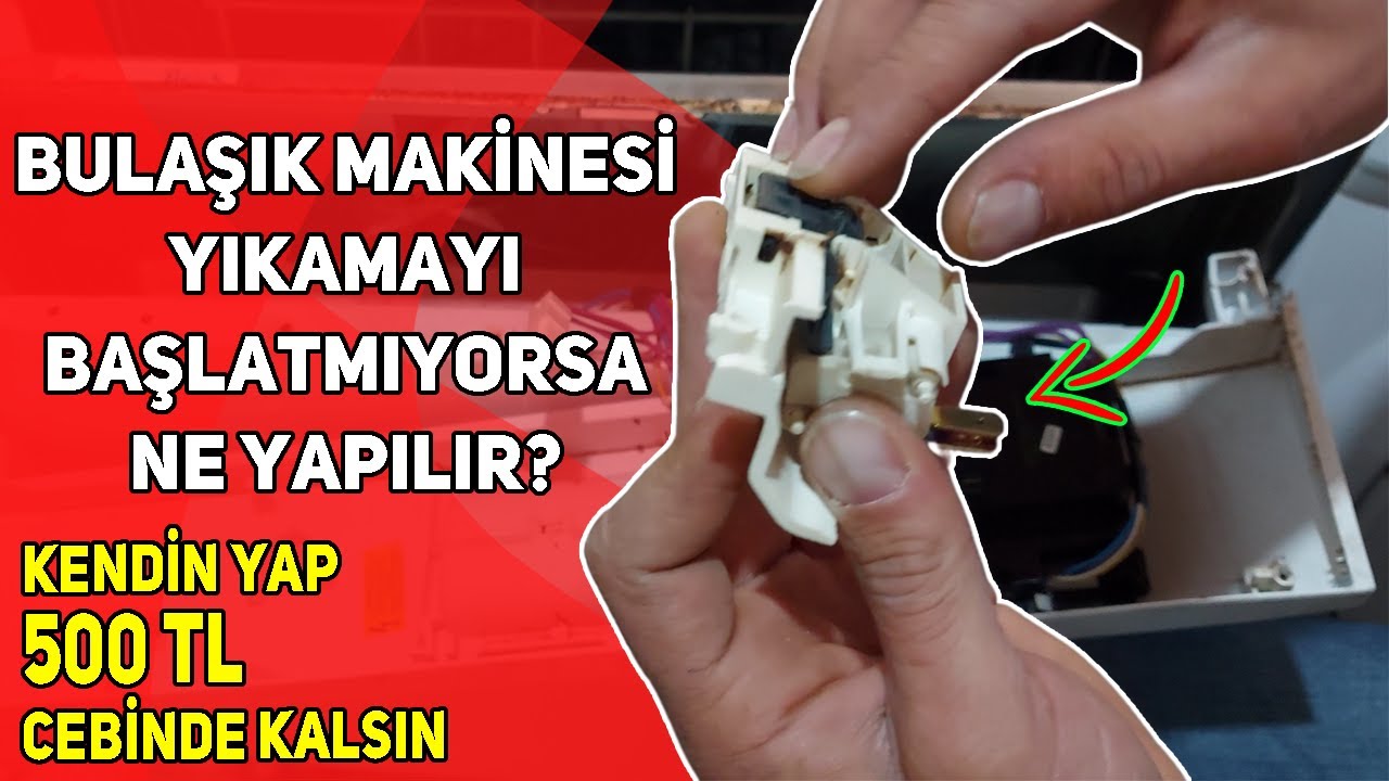 Arçelik Bulaşık Makinesi Yıkamayı Başlatmıyorsa - Kapağı Kapanmıyorsa Ne Yapılır