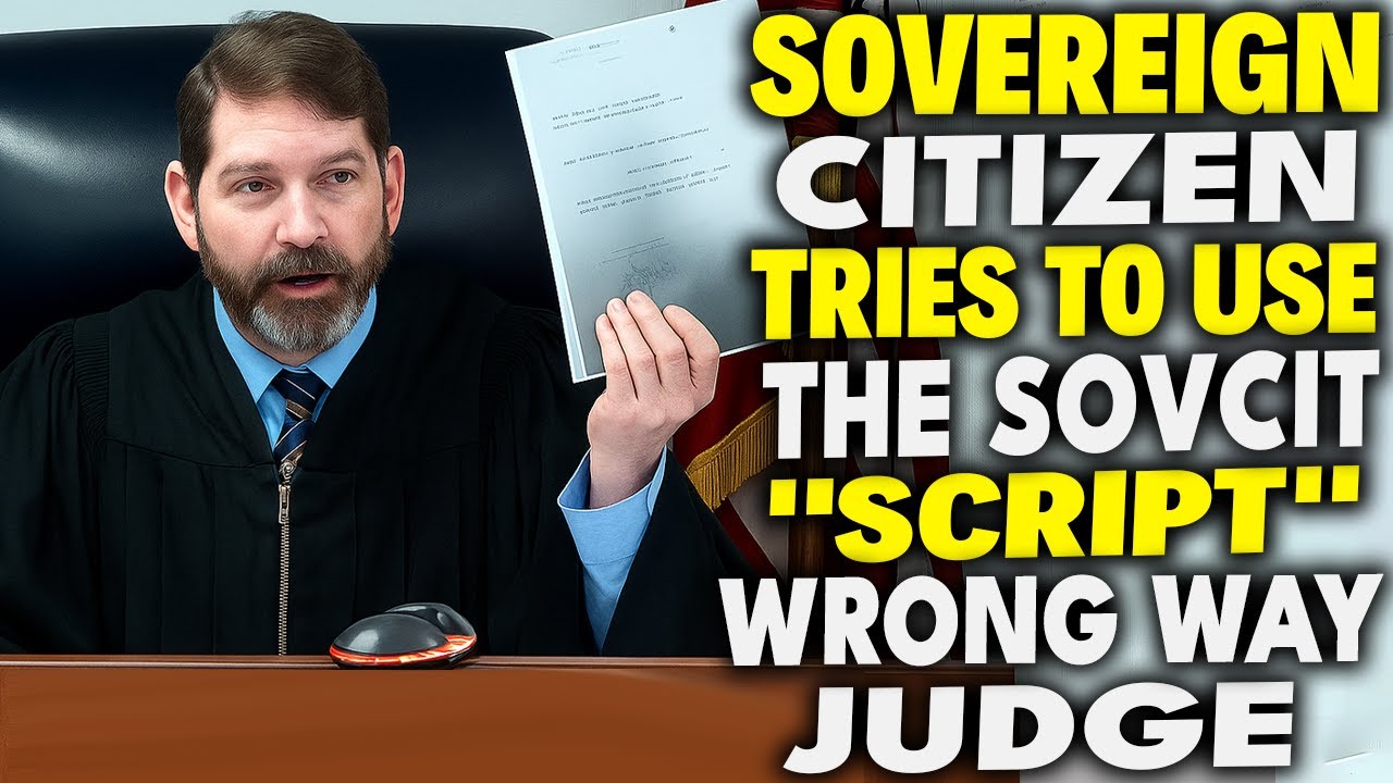 Young Sovereign Citizen Uses The SOVCIT SCRIPT On The WRONG Judge!!! Instant PRO SE FAIL!!!