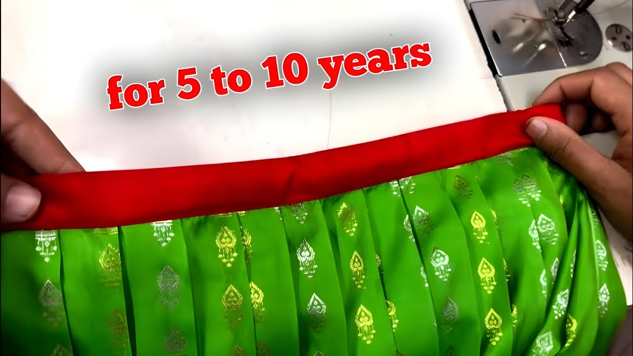 Master the Art of Pattu Langa Cutting and Stitching in Telugu: Boutique Style