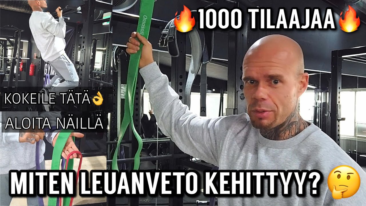 Miten leuanveto kehittyy? Kokeile näitä! 1000 tilaajaa! | HENEBHM