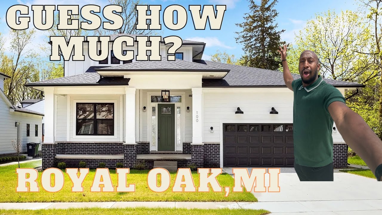 Living in Royal Oak MI | Stunning Hillan Homes Build Tour