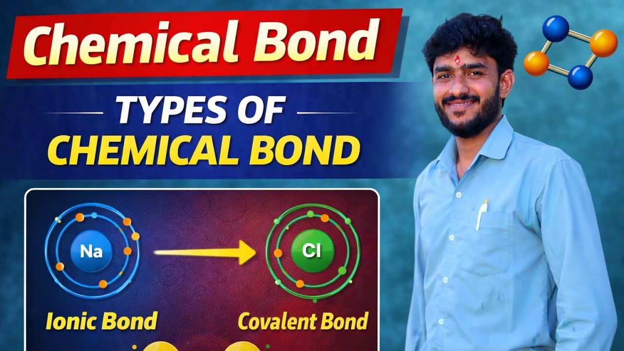 Chemical bond | Type of chemical bond | Example of chemical bond 
