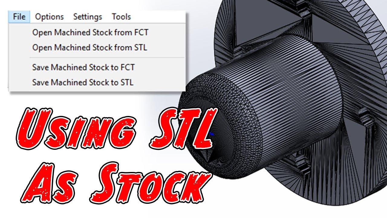 KevCAM Night School - SolidVerify STL Stock