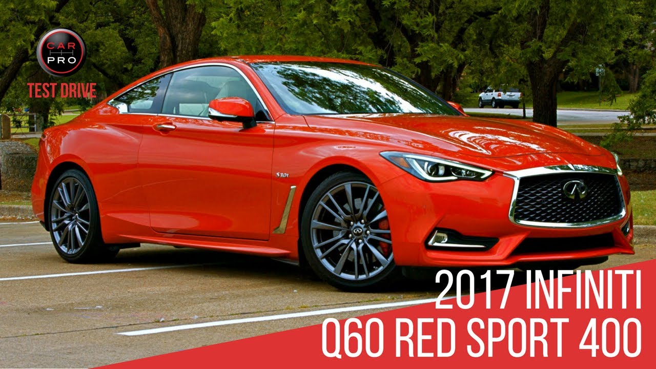 Test Drive: 2017 Infiniti Q60 Red Sport 400