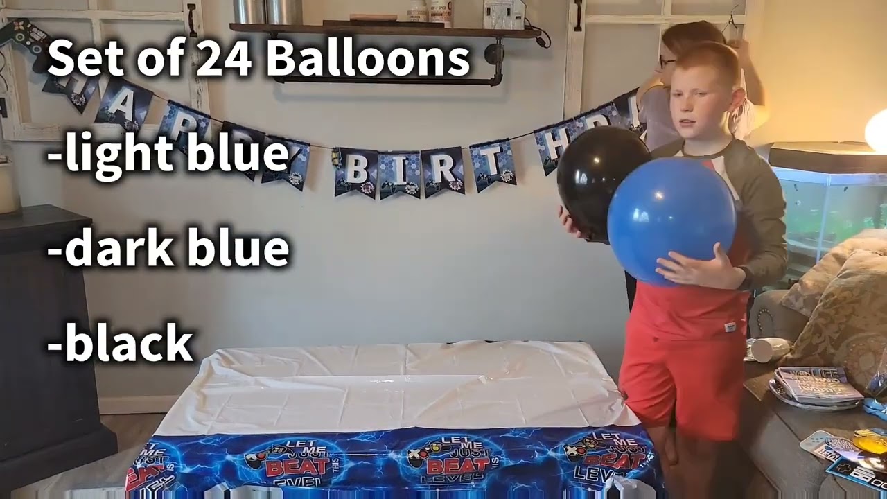 Review of 216PCS Gamer Birthday Decorations Video Game Party Supplies