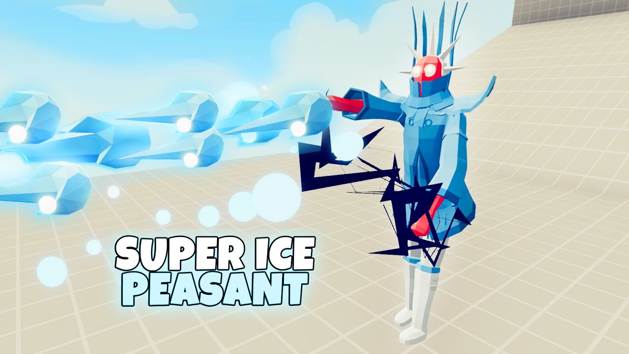 SUPER ICE PEASANT vs EVERY FACTION | TABS Totally Accurate Battle Simulator