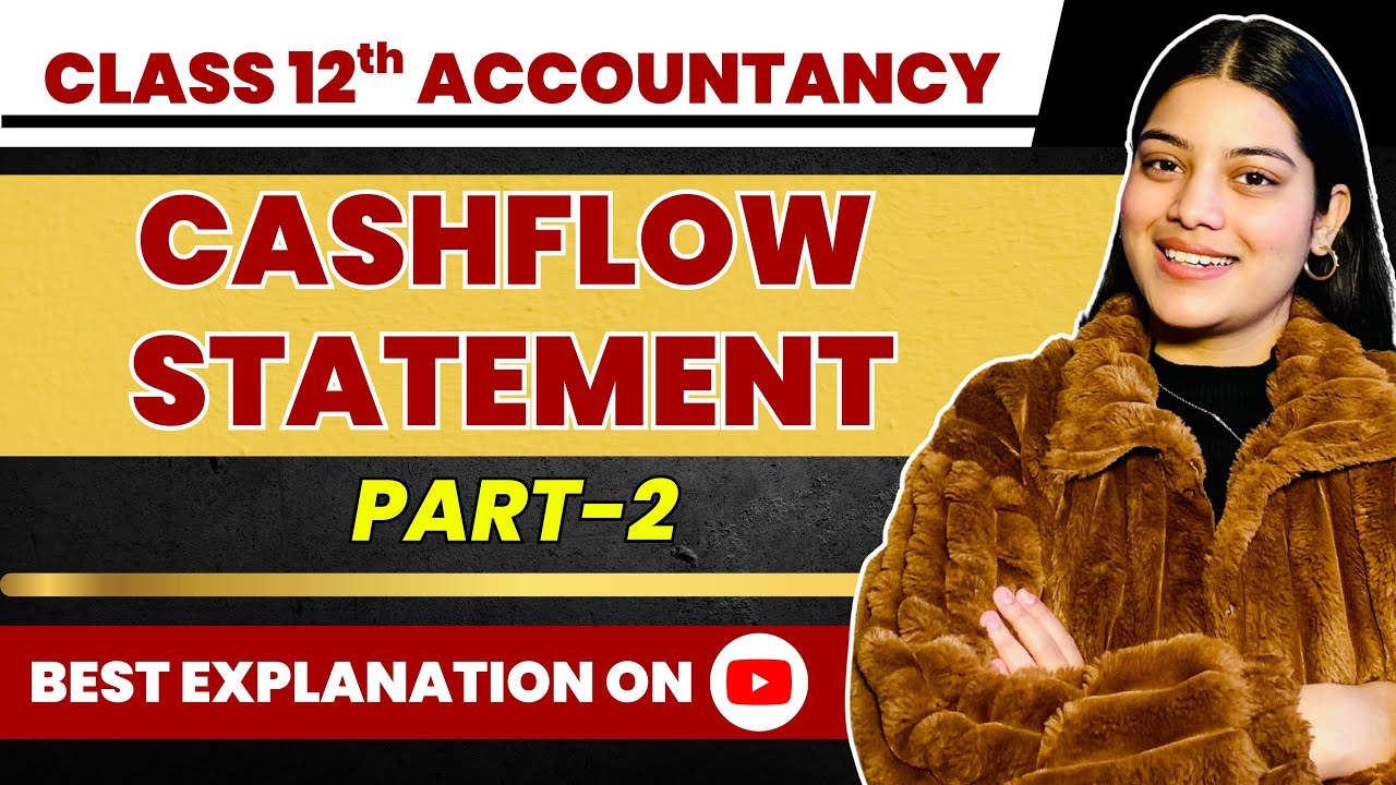 Cashflow Statement Part-2 Operating Activities | Class 12 Accounts