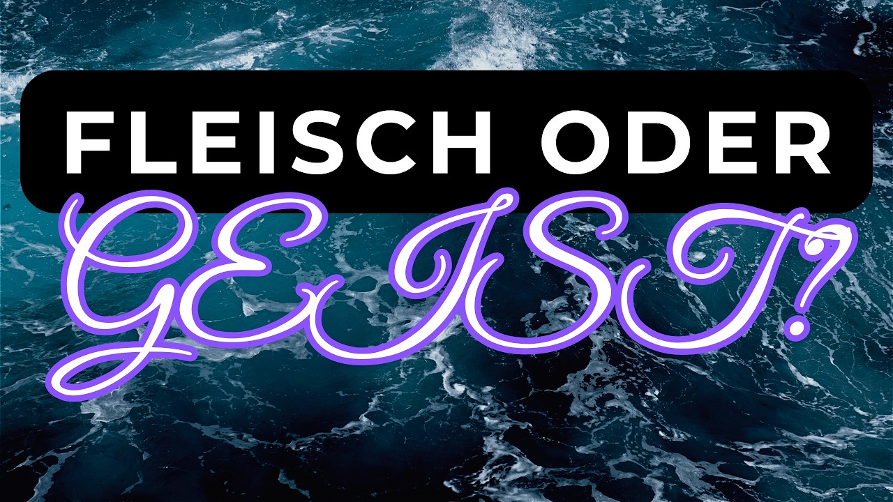 Menschliche Selbstsucht oder Geist Gottes? Bibelmeditation