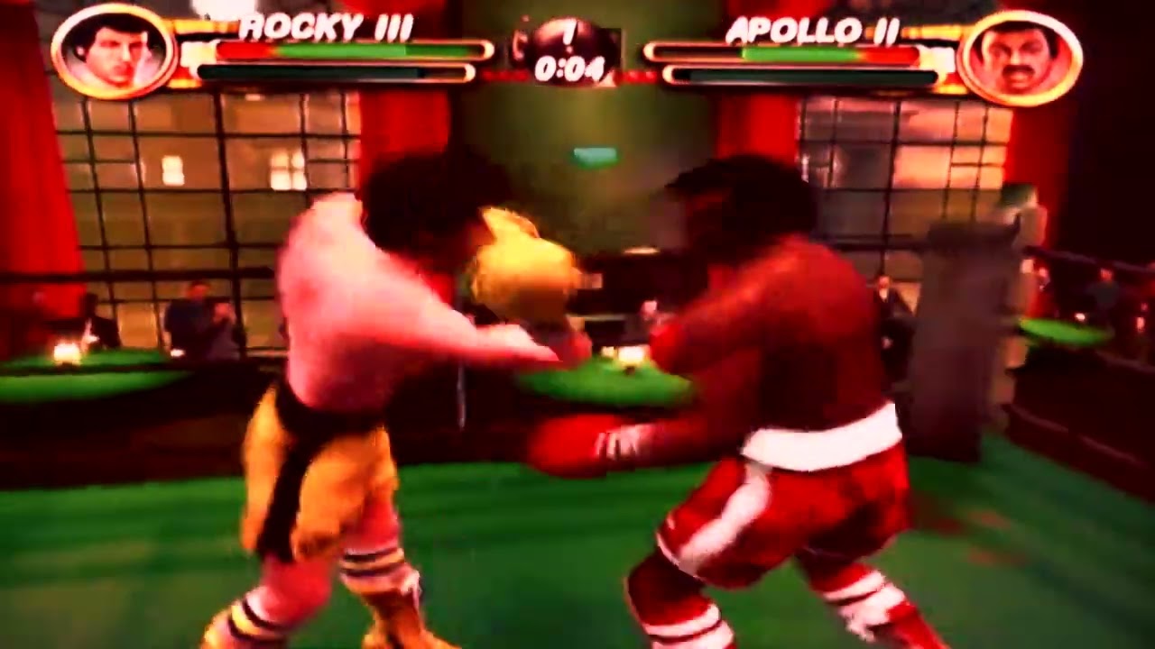 Rocky, Gameplay, Rocky Balboa vs Apollo Creed