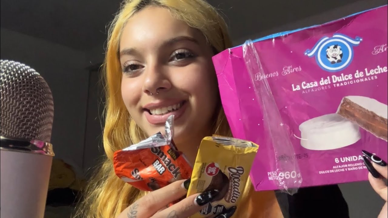 ASMR PROBANDO CHOCOLATES ARGENTINOS 🇦🇷 | SOFIWI