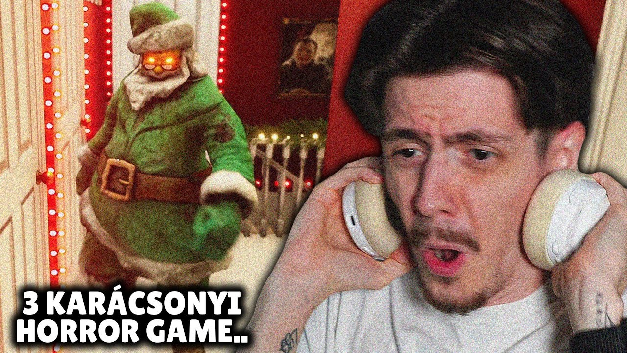 ELJÖTT A MIKULÁS, DE VALAMI NEM OKÉ VELE.. | 3 KARÁCSONYI HORROR GAME