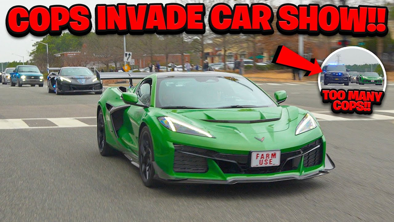 Morrisville Cars & Coffee INSANE COP INVASION!! Pullouts & Full Sends!! - January 2026