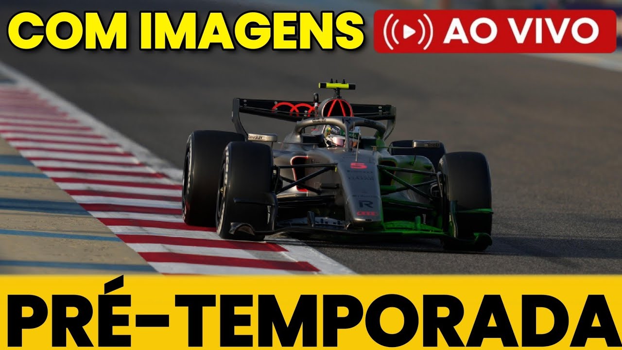 FORMULA 1 AO VIVO DIA 2 PRÉ-TEMPORADA 2026 COM IMAGENS BAHREIN COM BORTOLETO - F1 MANAGER 24 #f1
